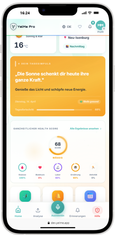 Dashboard Health Score