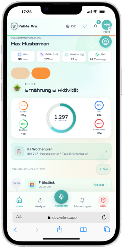 Ernährung & Aktivität